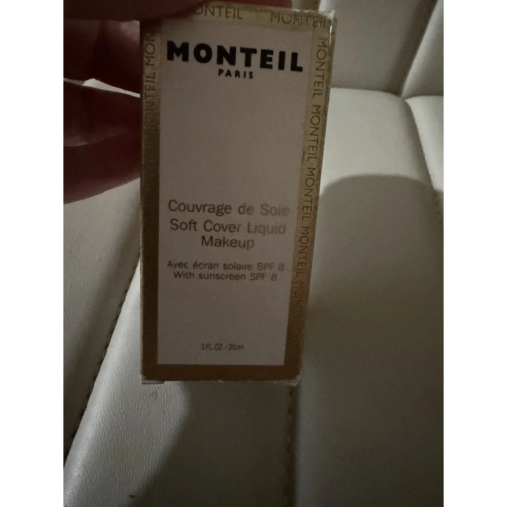 MONTEIL PARIS SOFTCOVER LIQUID MAKEUP 30ML/1OZ Ivory BOXED NEW